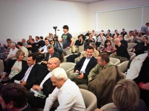 2013 presentación Héroes en Bilbao