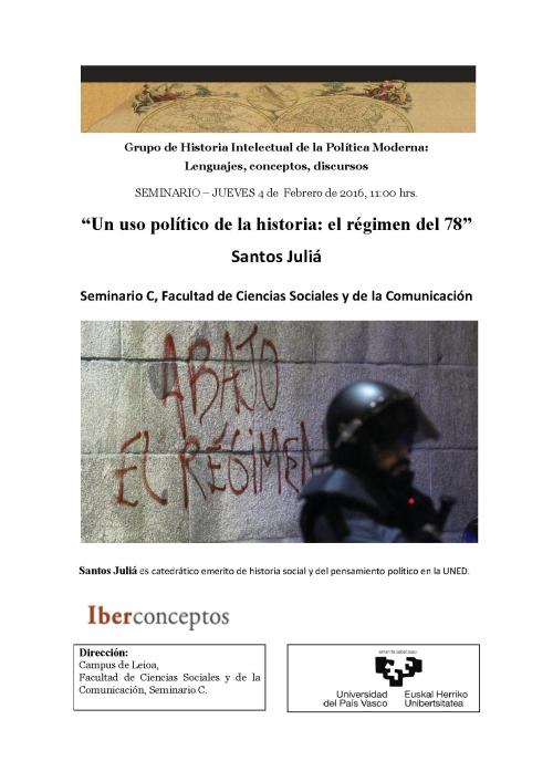 SGHIPM Cartel Seminario Santos Julia